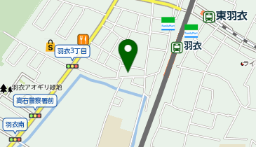 コインパーク高石羽衣1丁目の地図画像