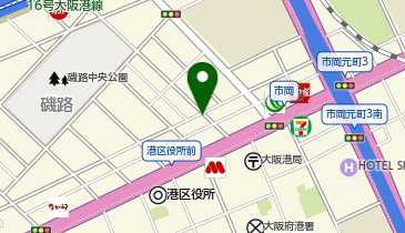 コインパーク磯路2丁目の地図画像