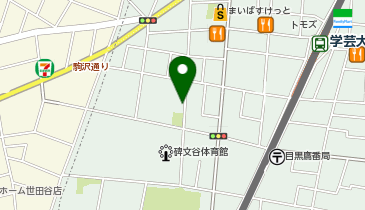 コインパーク鷹番3丁目第3の地図画像