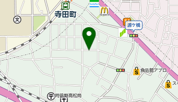コインパーク天王寺町北2丁目の地図画像
