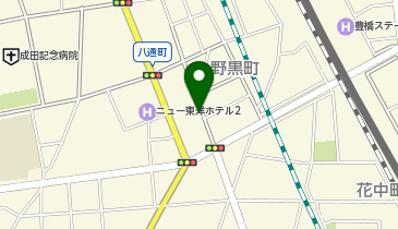 コインパーク豊橋八通町の地図画像
