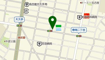 コインパーク今池南の地図画像