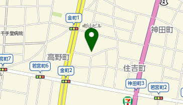 コインパーク八ツ寺町2丁目の地図画像