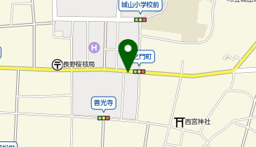 コインパーク善光寺前の地図画像