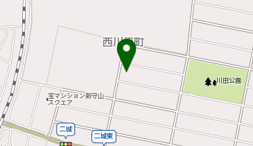 コインパーク西川原町の地図画像