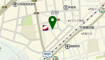 コインパーク吉野4丁目の地図画像