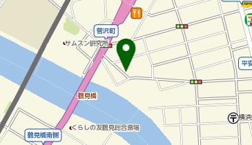 コインパーク鶴見菅沢町の地図画像