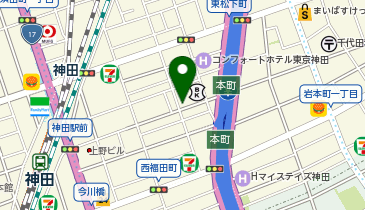 コインパーク神田紺屋町の地図画像