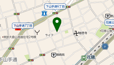 コインパーク花隈町の地図画像