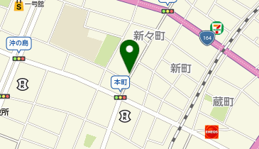 コインパーク新々町の地図画像
