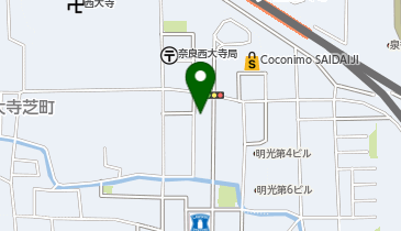 コインパーク西大寺南町の地図画像