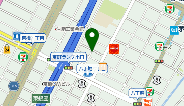 コインパーク日本橋兜町第2の地図画像