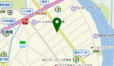 コインパーク春吉3丁目の地図画像