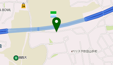 コインパーク吹田山手町3丁目の地図画像