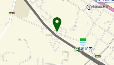 コインパーク横須賀三春町3丁目の地図画像