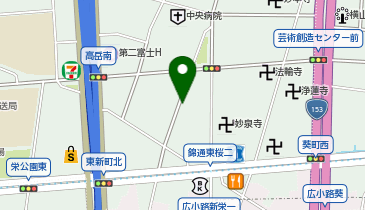 コインパーク東桜2丁目第2の地図画像