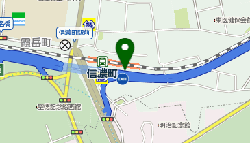 コインパークJR信濃町ビルの地図画像