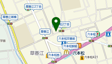 コインパーク草香江1丁目の地図画像