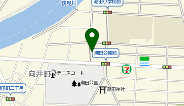 コインパーク鶴見向井町第2の地図画像