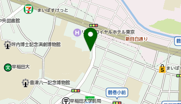 コインパーク早稲田戸塚町第2の地図画像