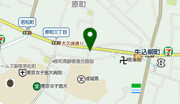 コインパーク原町2丁目の地図画像