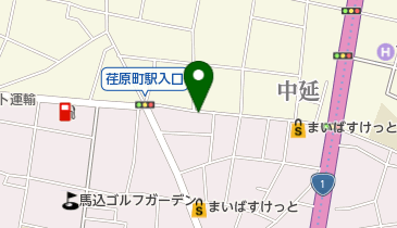 コインパーク北馬込2丁目の地図画像