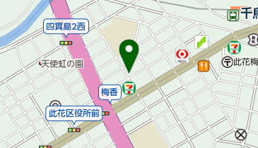 コインパーク四貫島2丁目の地図画像