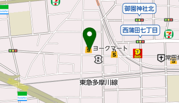 コインパーク東矢口3丁目の地図画像