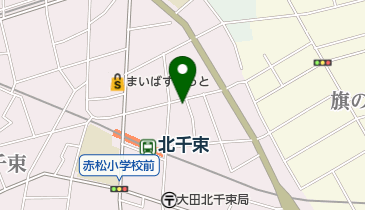 コインパーク北千束2丁目の地図画像