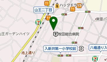 コインパーク大森北1丁目の地図画像