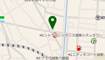 コインパーク放出西1丁目の地図画像