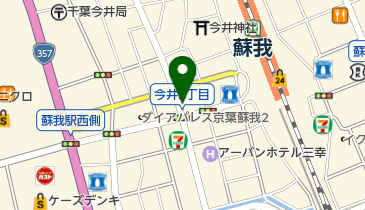 コインパーク蘇我駅前第2の地図画像