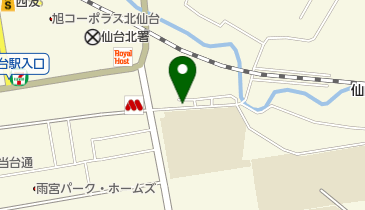 コインパーク仙台上杉6丁目の地図画像