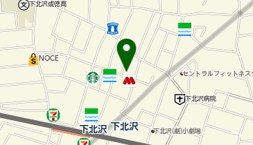 コインパーク北沢2丁目の地図画像