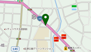 コインパーク玉津1丁目の地図画像