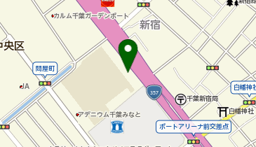 コインパーク千葉問屋町の地図画像