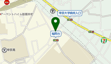 コインパーク板橋稲荷台の地図画像