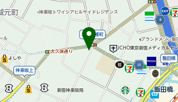 コインパーク津久戸町第3の地図画像