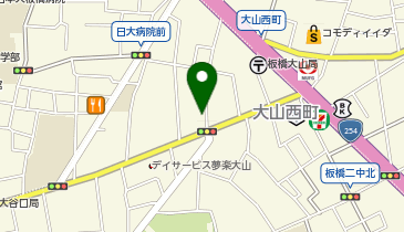 コインパーク板橋大山西町第2駐車場の地図画像