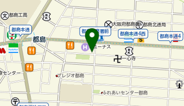 コインパーク都島本通3丁目第2の地図画像