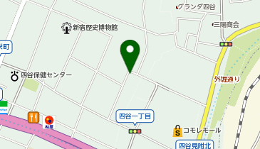 コインパーク四谷三栄町第7の地図画像