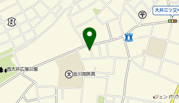 コインパーク大井3丁目の地図画像