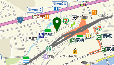 コインパーク東野田町2丁目の地図画像