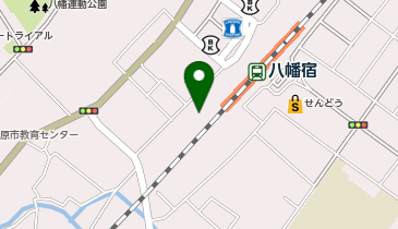 コインパーク八幡宿駅前の地図画像