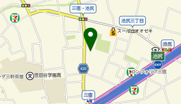 コインパーク池尻3丁目第3の地図画像