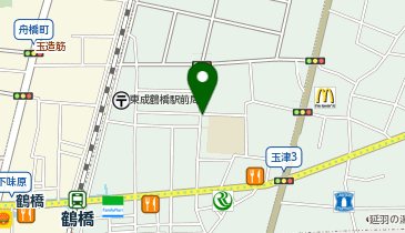 コインパーク東小橋3丁目第2の地図画像