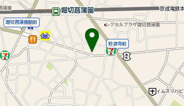 コインパーク堀切3丁目の地図画像