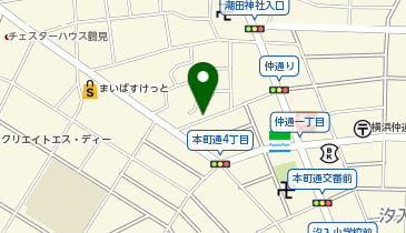 コインパーク鶴見本町通3丁目の地図画像