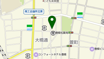 コインパーク豊橋松葉町3丁目第2の地図画像