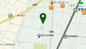 コインパーク鷹番3丁目第3の地図画像